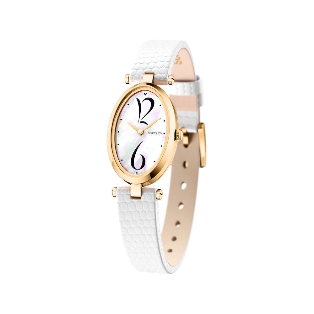 Купить женские золотые часы в Москве в интернет-магазине, артикул 235.02.00.000.05.02.2